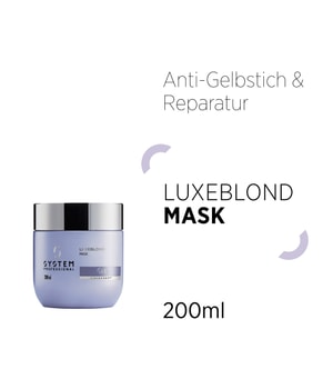 System Professional LipidCode LuxeBlond Haarmaske 200 ml