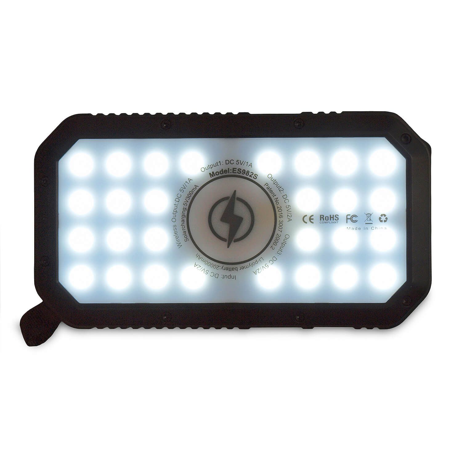 Powerbank 20 mit Solarpanel