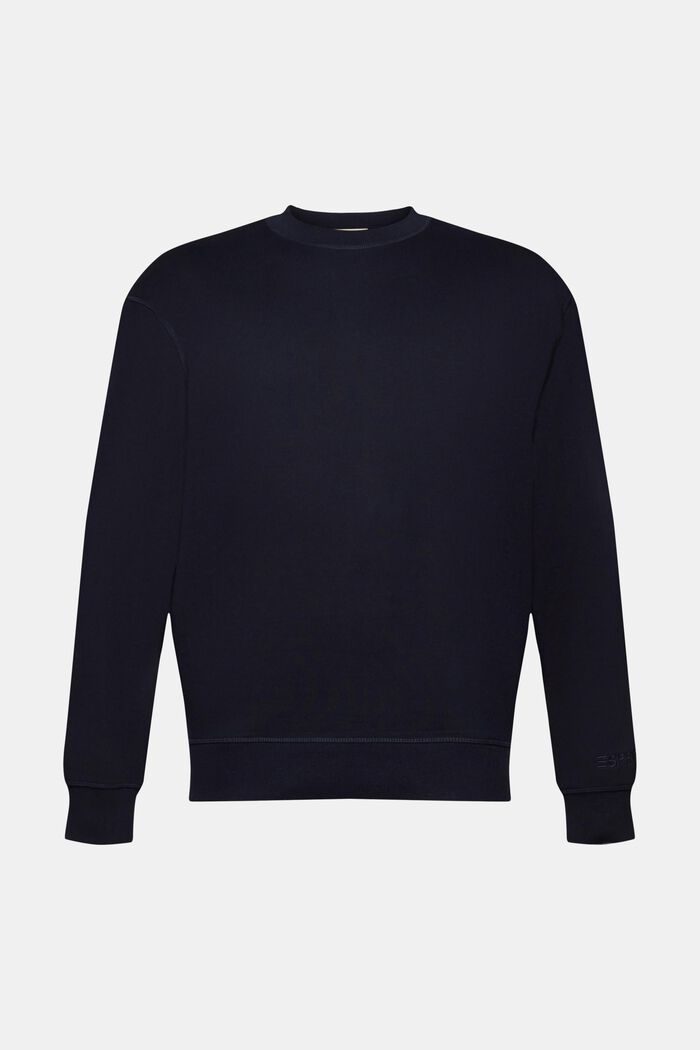 Sweatshirt mit Logostickerei auf dem Ärmel
