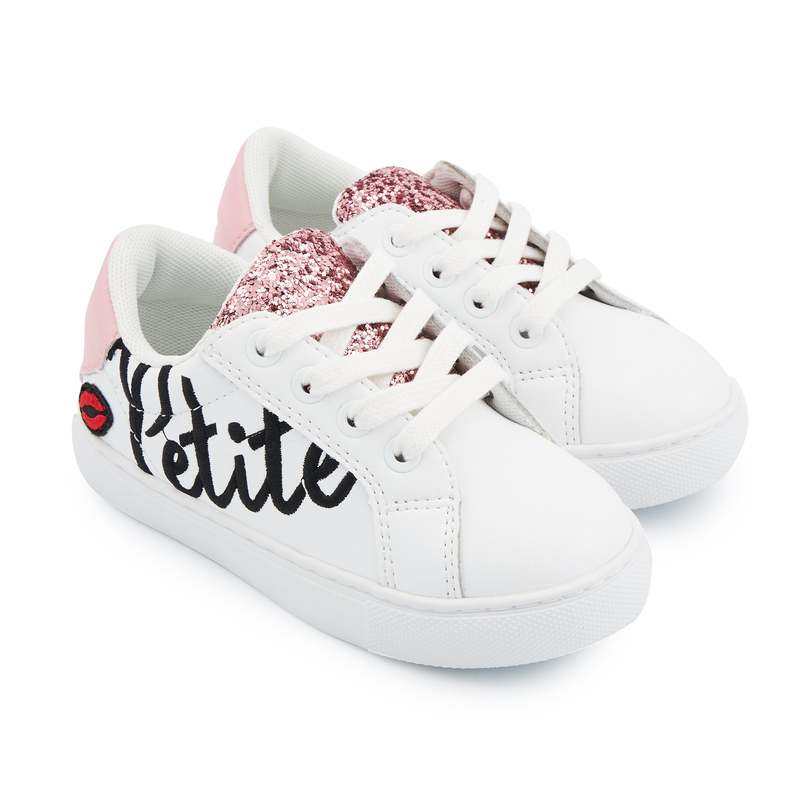 Baskets en cuir Mini Simone petite soeur