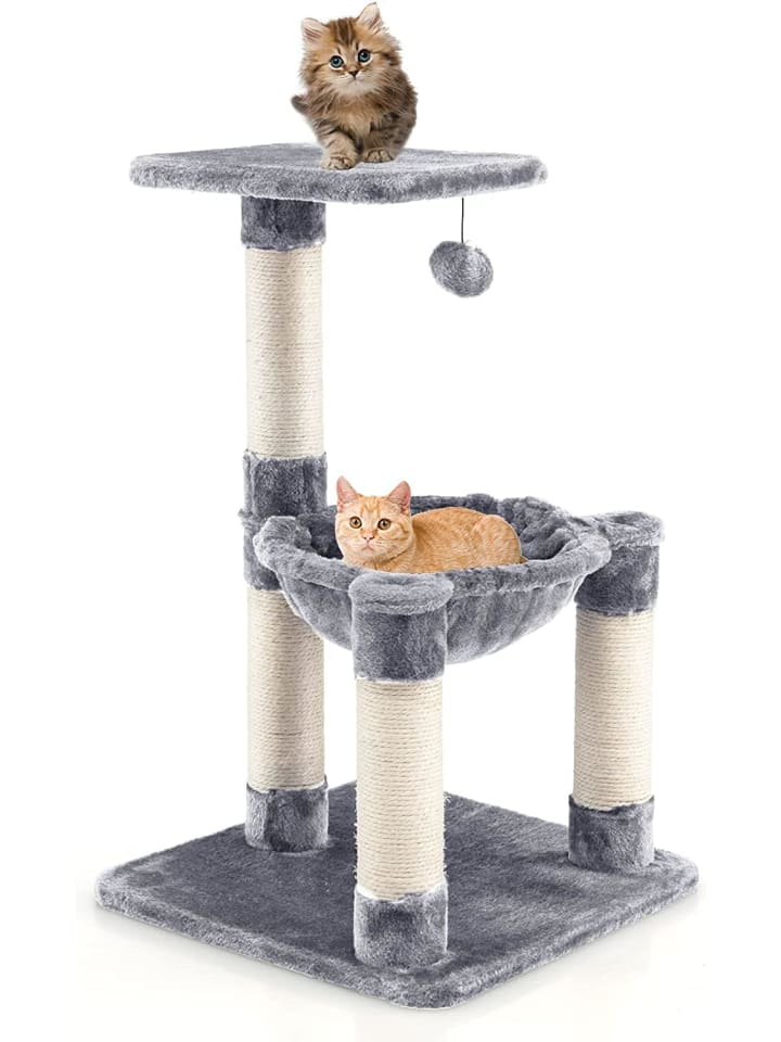 COSTWAY Kratzbaum 64cm in Grau günstig kaufen onesize