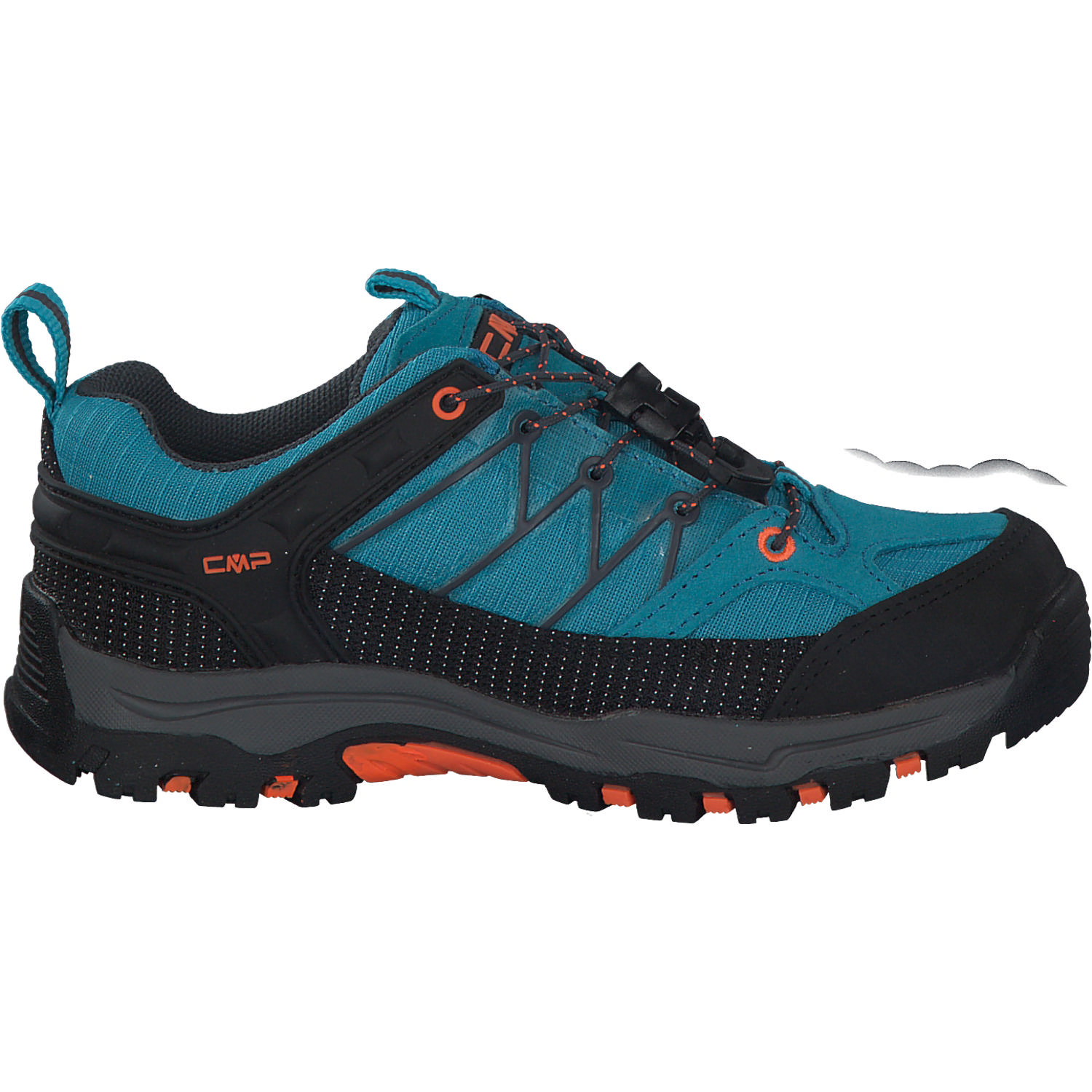 CMP Rigel Low 3Q54554 W, Trekkingschuhe, Kinder, FAIR AQUA