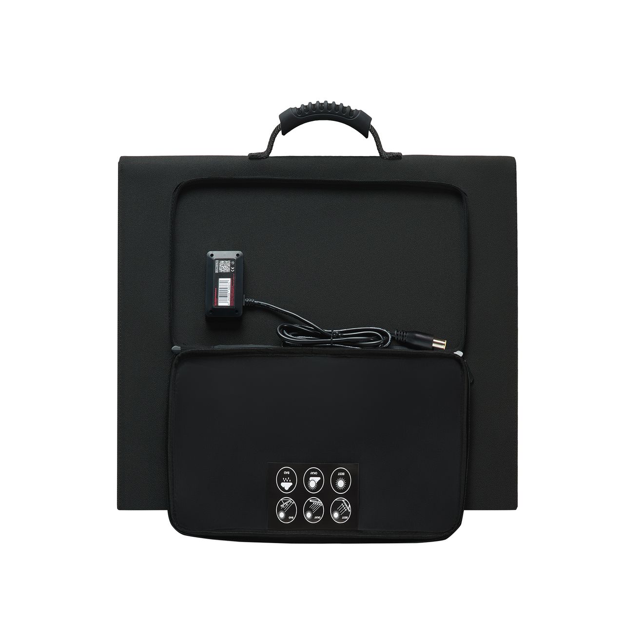 BALDERIA Power Set PS1000-120: Solar-Generator, Kraftwerk, Tragbare Powerstation 933Wh mit Solarpanel 120W
