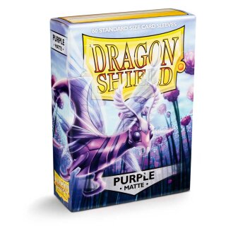 Schutzhüllen Dragon Shield Matte: Lila (60 Stück)
