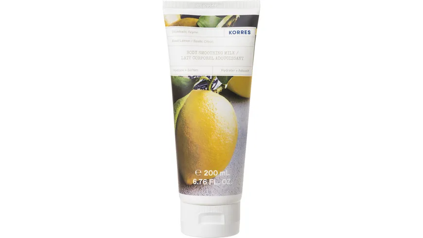 KORRES Basil Lemon Glättende Körpermilch 200 ml