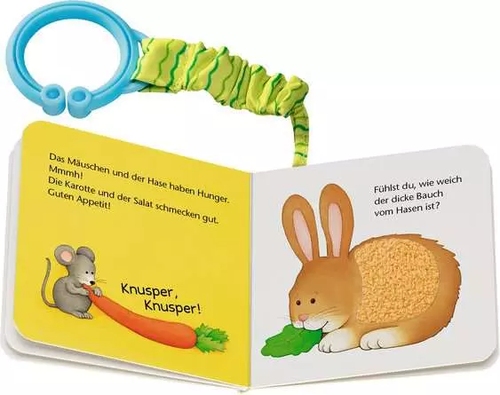 ministeps: Mein erstes Buggybuch: Fühl mal! Lieblingstiere
