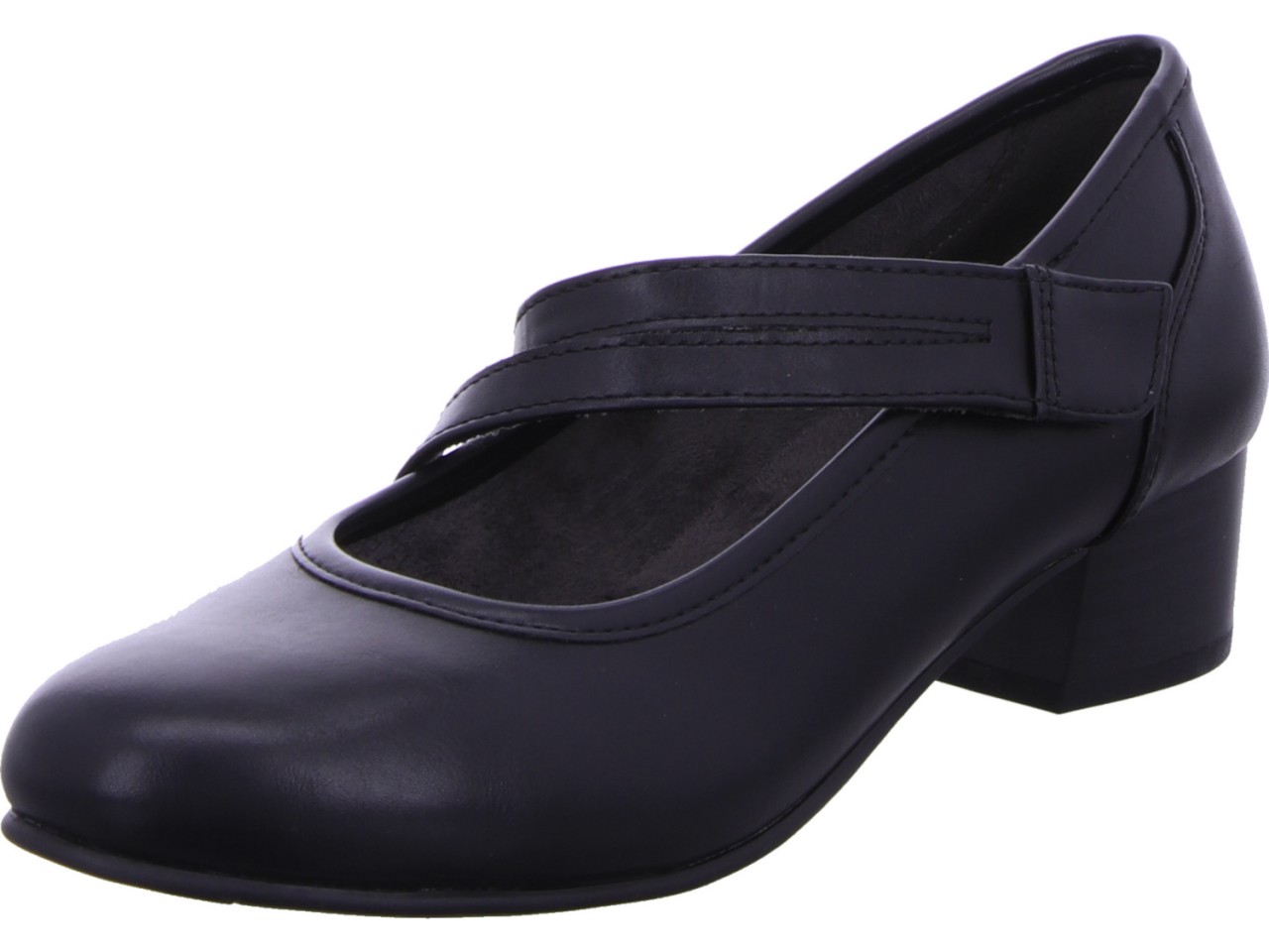 JANA Modische Pumps schwarz