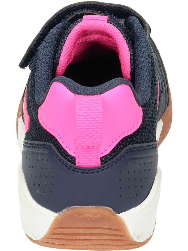 Kangaroos Klettverschluss-Schuhe in dk navy/daisy pink günstig kaufen