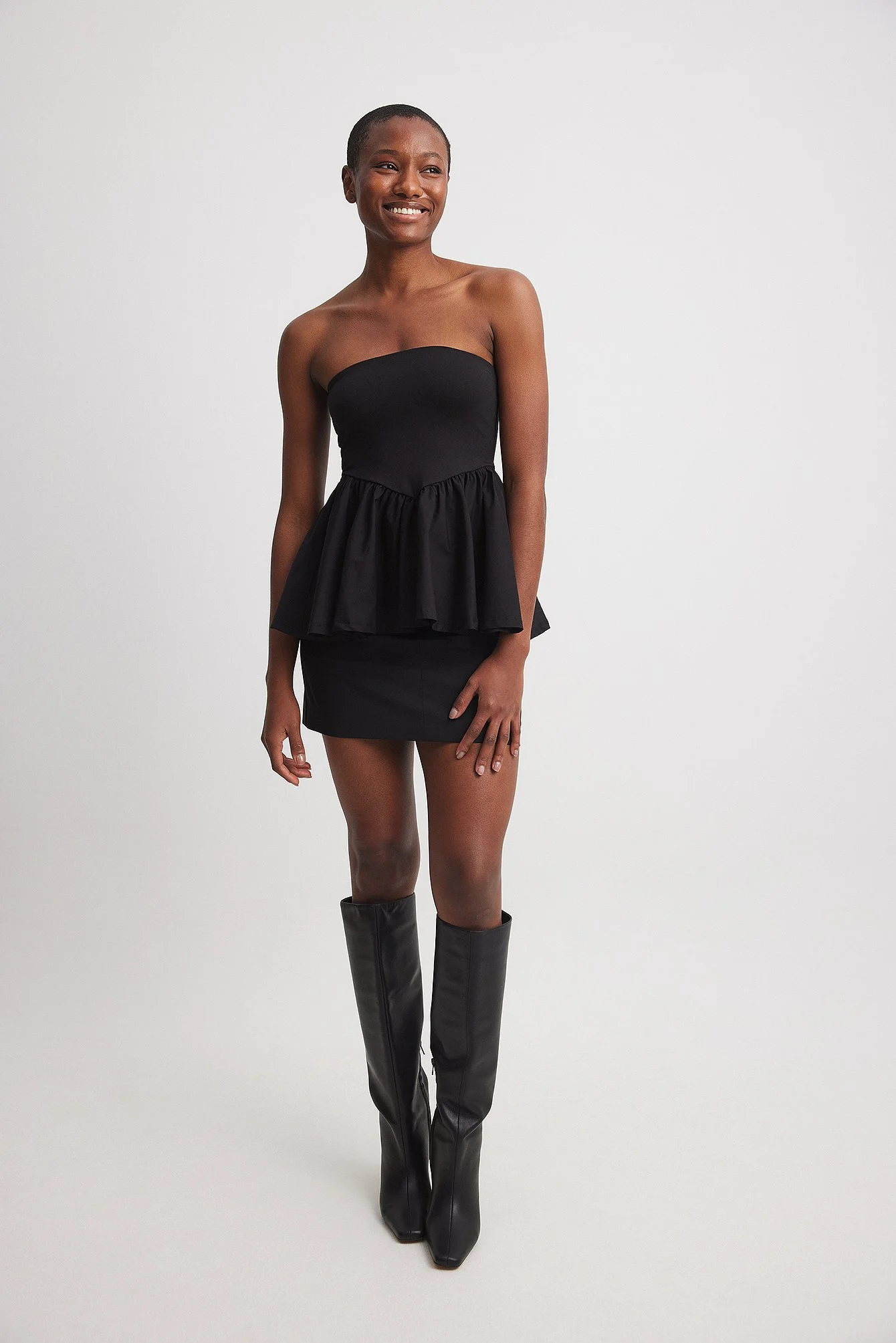 Lederstiefel mit Schaft