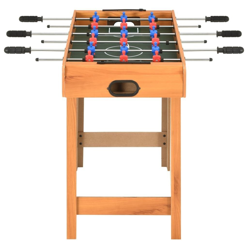 vidaXL Kickertisch Mini-Kickertisch 69×37×62 cm Ahorn