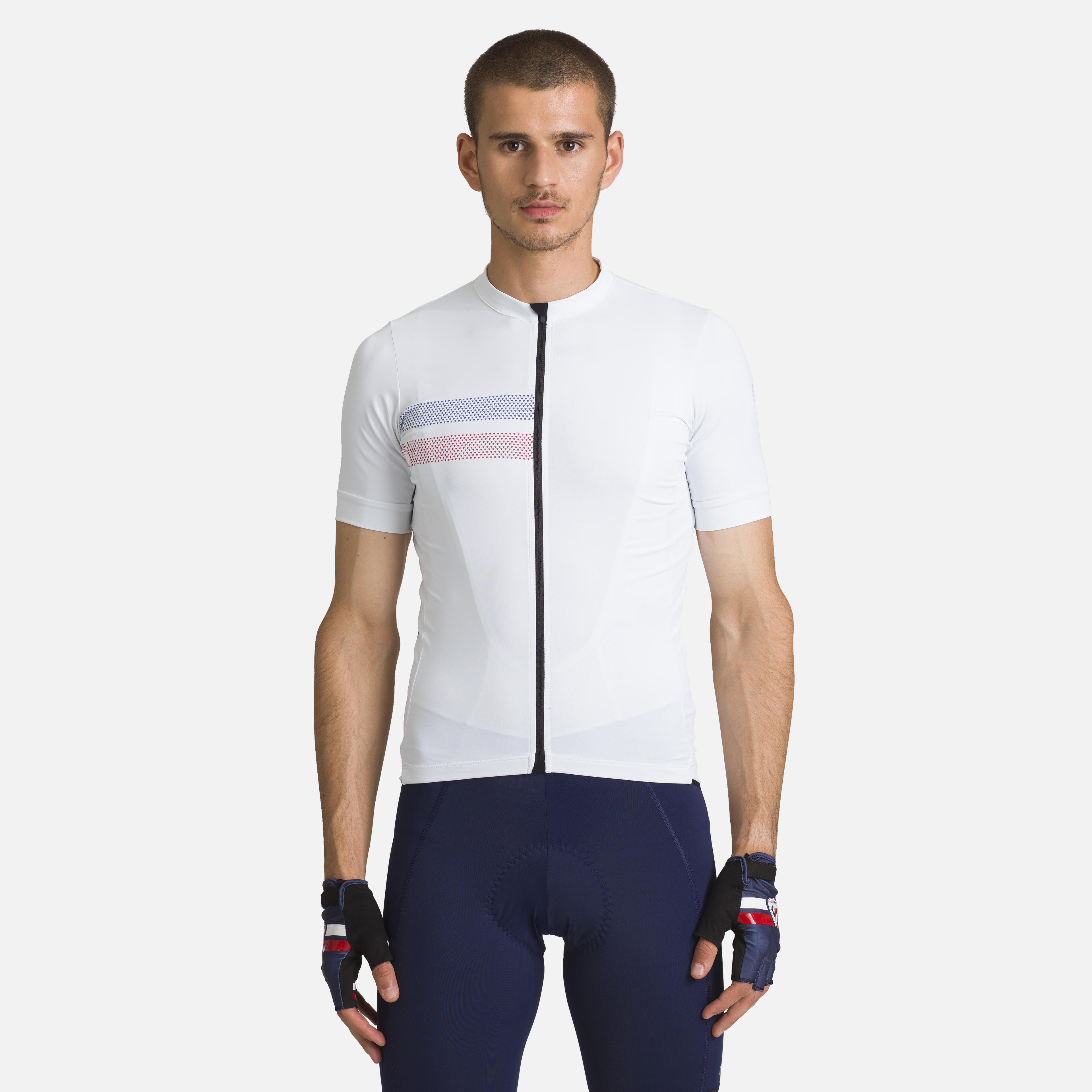 Maillot de vélo de route à manches courtes pour homme