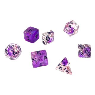 Würfelset Confetti: Violet Sulfer (7)