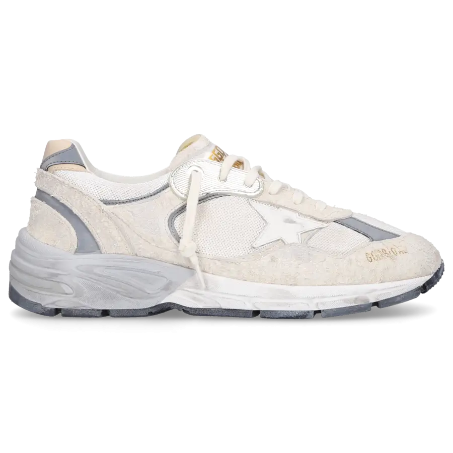 Golden Goose - Sneaker low RUNNING DAD Wildleder - weiß