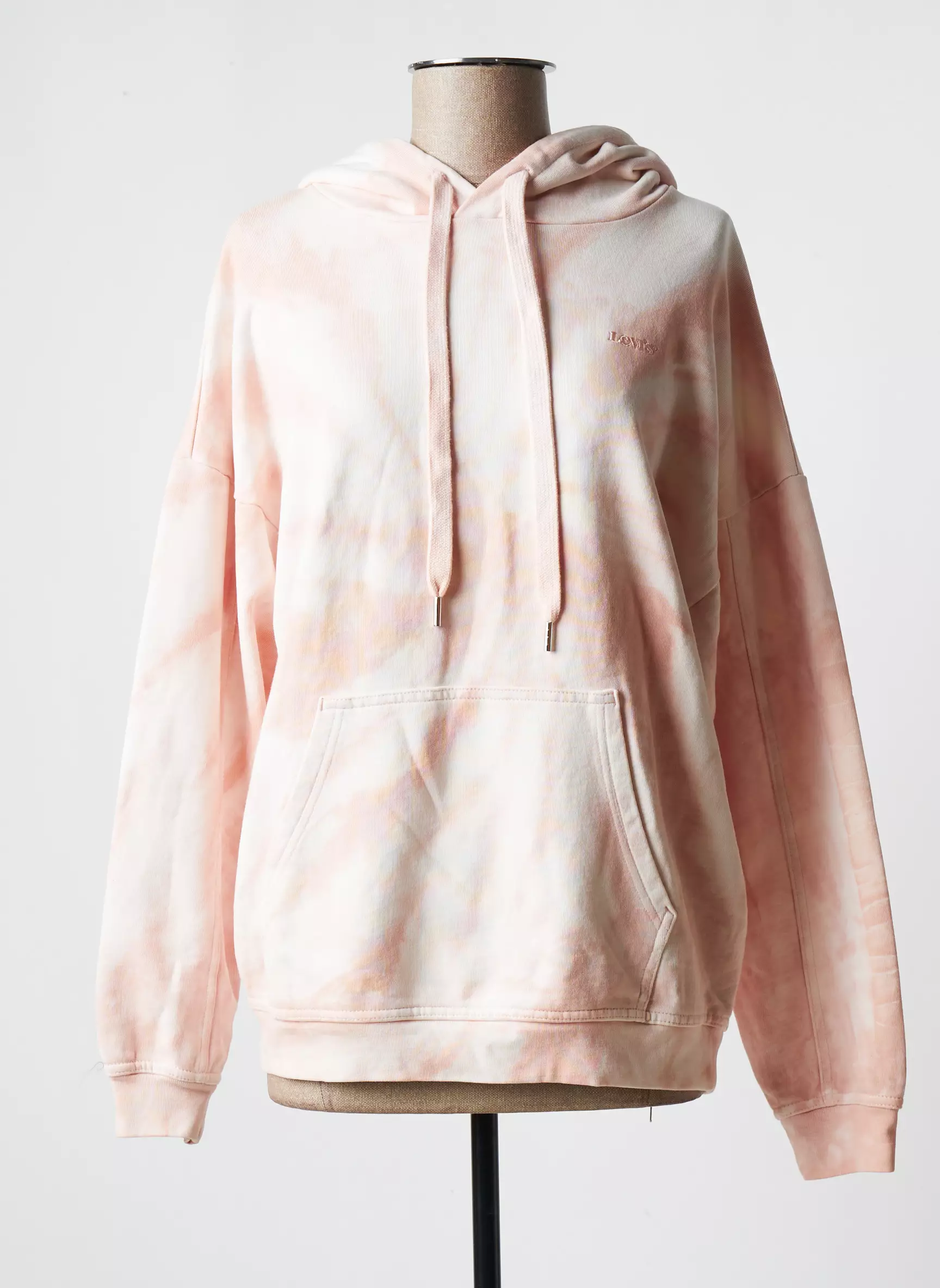 Levis Sweat Capuche Femme couleur rose