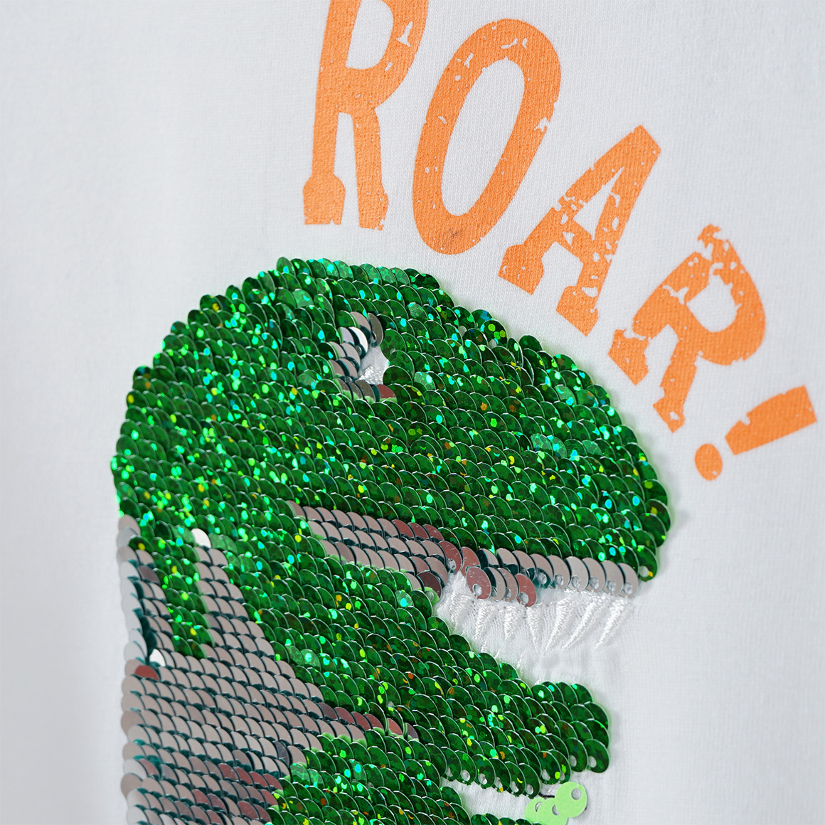 Jungen T-Shirt mit Wendepailletten