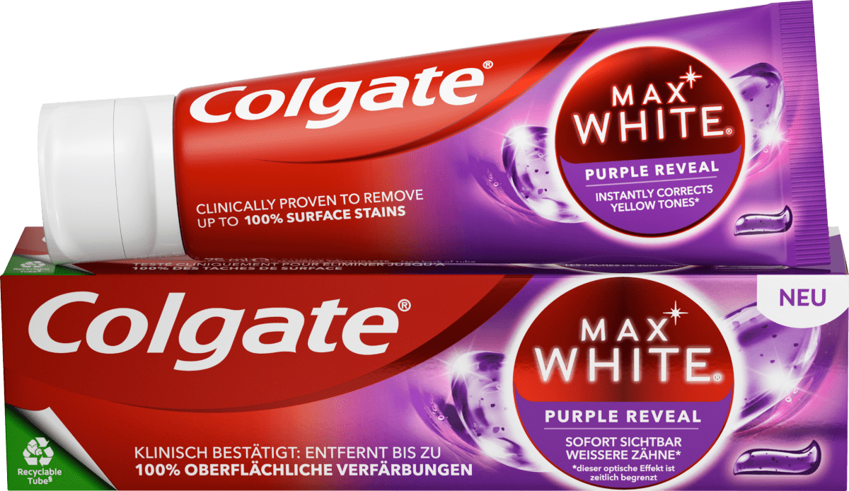 Zahnpasta Max White Purple Reveal, 75 ml