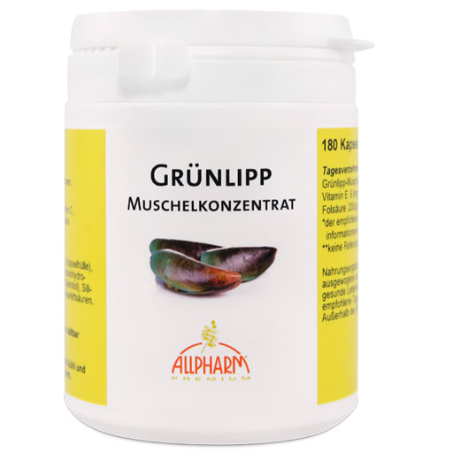 GRÜNLIPPMUSCHEL KONZENTRAT Kapseln  180 St  Kapseln