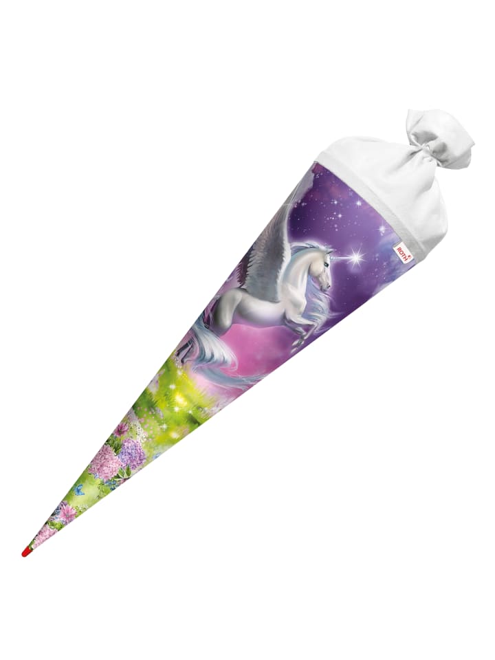 ROTH Schultüte groß Magic Pegasus 70 cm in Lila günstig kaufen onesize