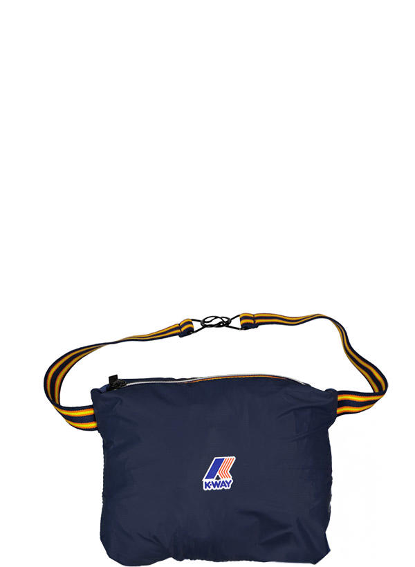 K-WAY, Regenjacke, Regular Fit, Mikrofaser wasserabweisend, dunkelblau