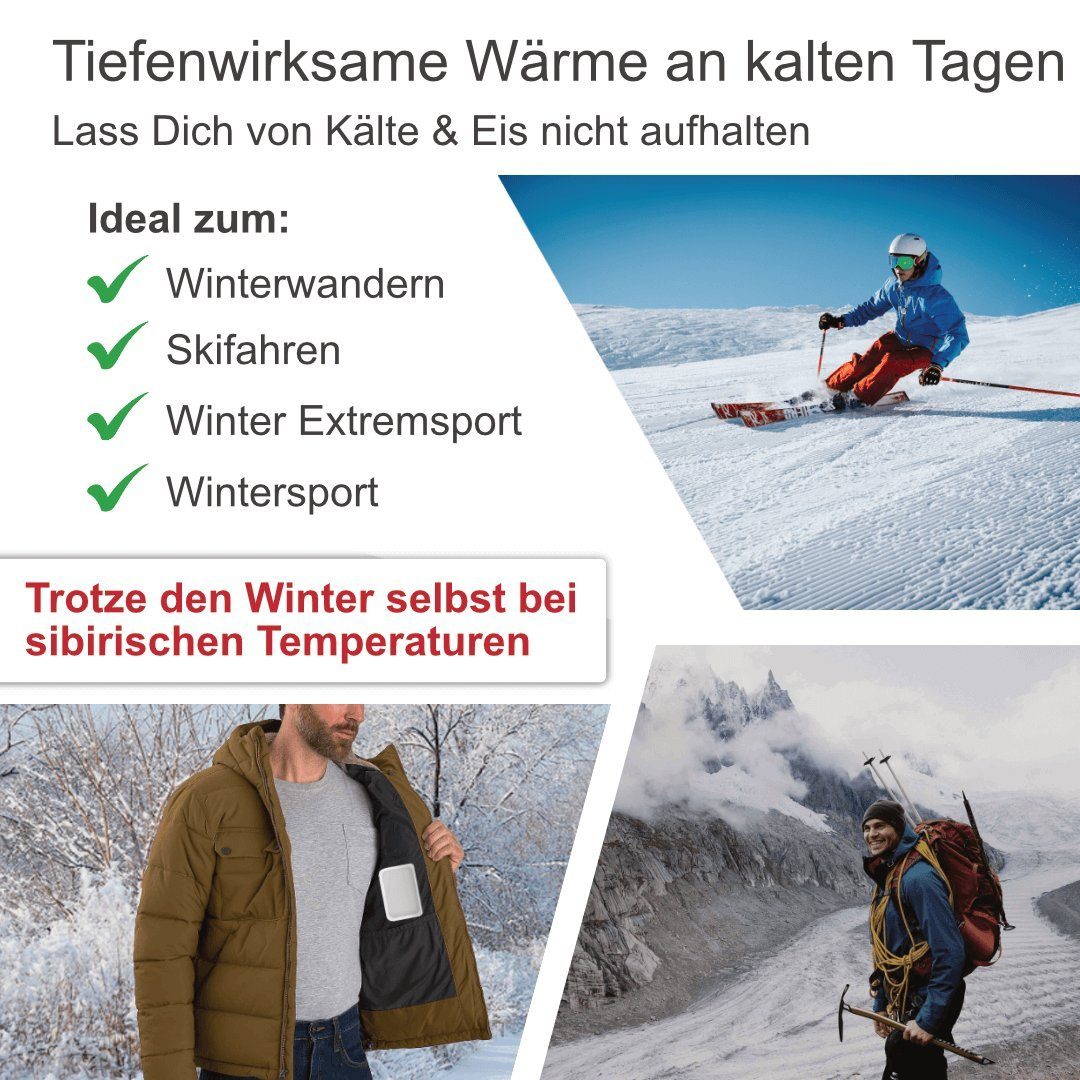 IEA Medical Wärmepflaster Wärmepflaster, Körperwärmer, Rückenwärmer, Bodywärmer, Tiefenwärme (Komplettset, Set), selbstklebend, selbst-aktivierend, sofort einsetzbar, 12 Stunden Wärme