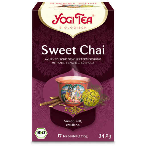 YOGI TEA Sweet Chai Bio Filterbeutel  17X2.0 g  Filterbeutel