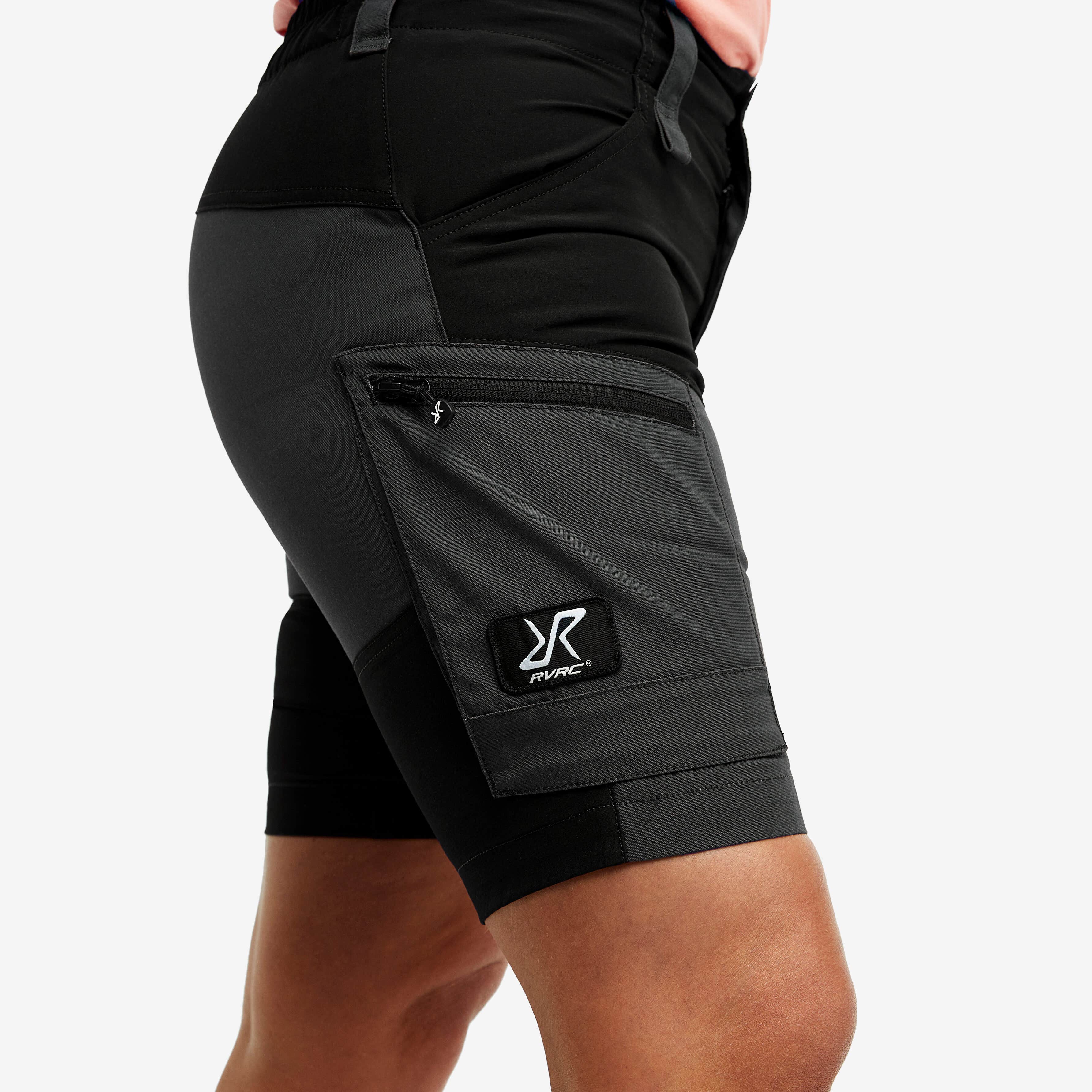 RVRC GP Shorts Femme Jetblack