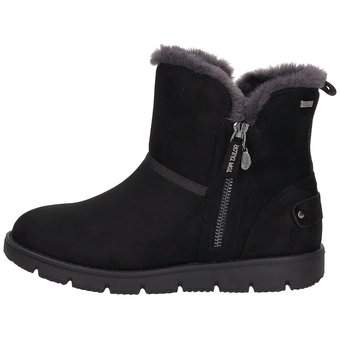 Tom Tailor Winter Boots in schwarz