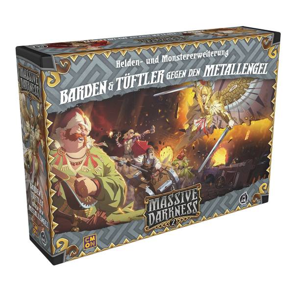 Massive Darkness 2 - Barden & Tüftler gegen den Metallengel (Erw.)