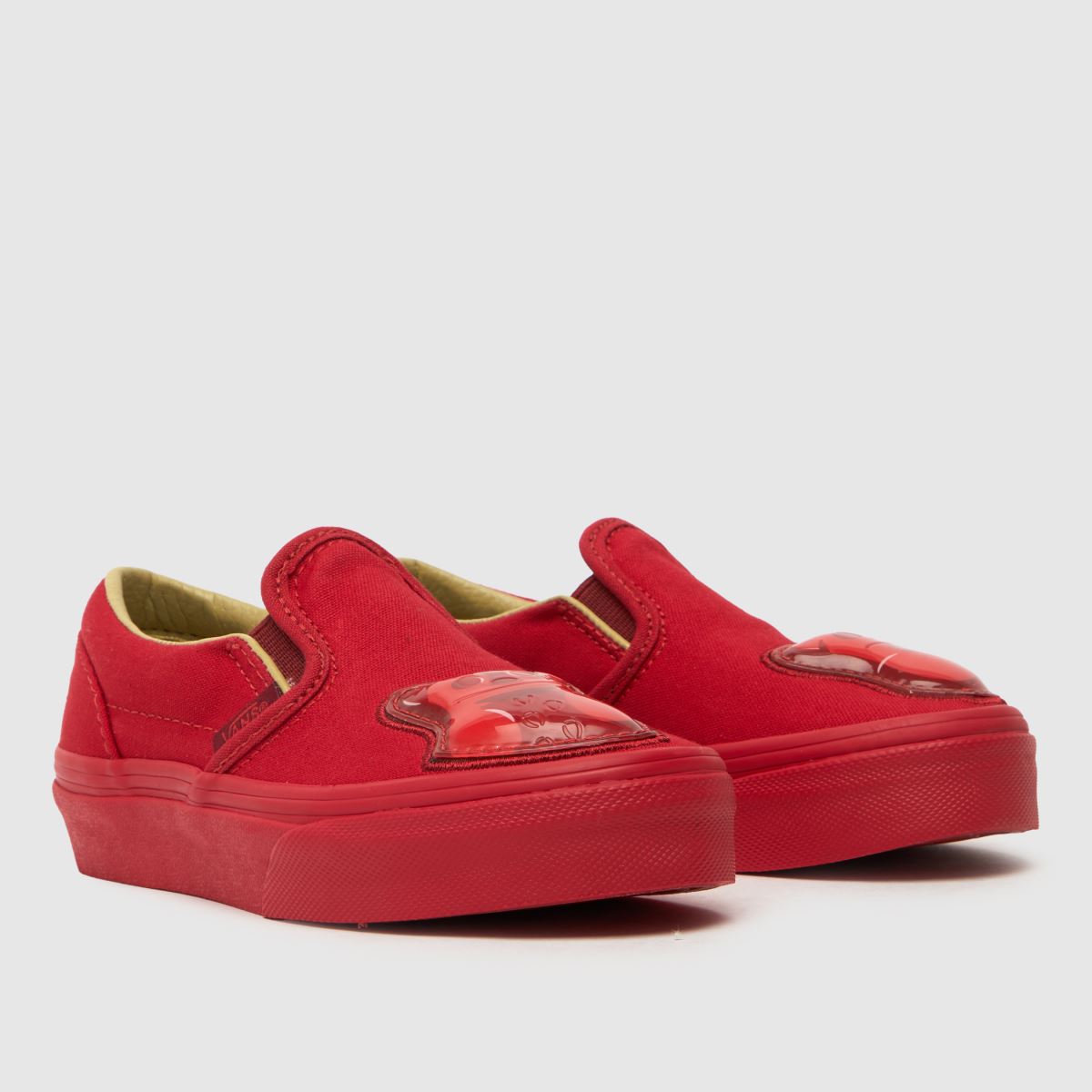 Vans röda slip-on v haribo juniorsneakers