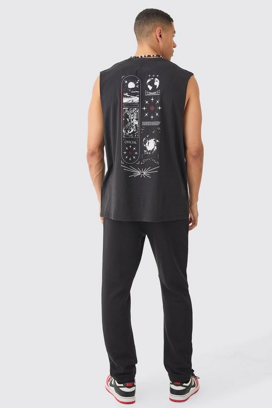 Oversize Tanktop mit Print