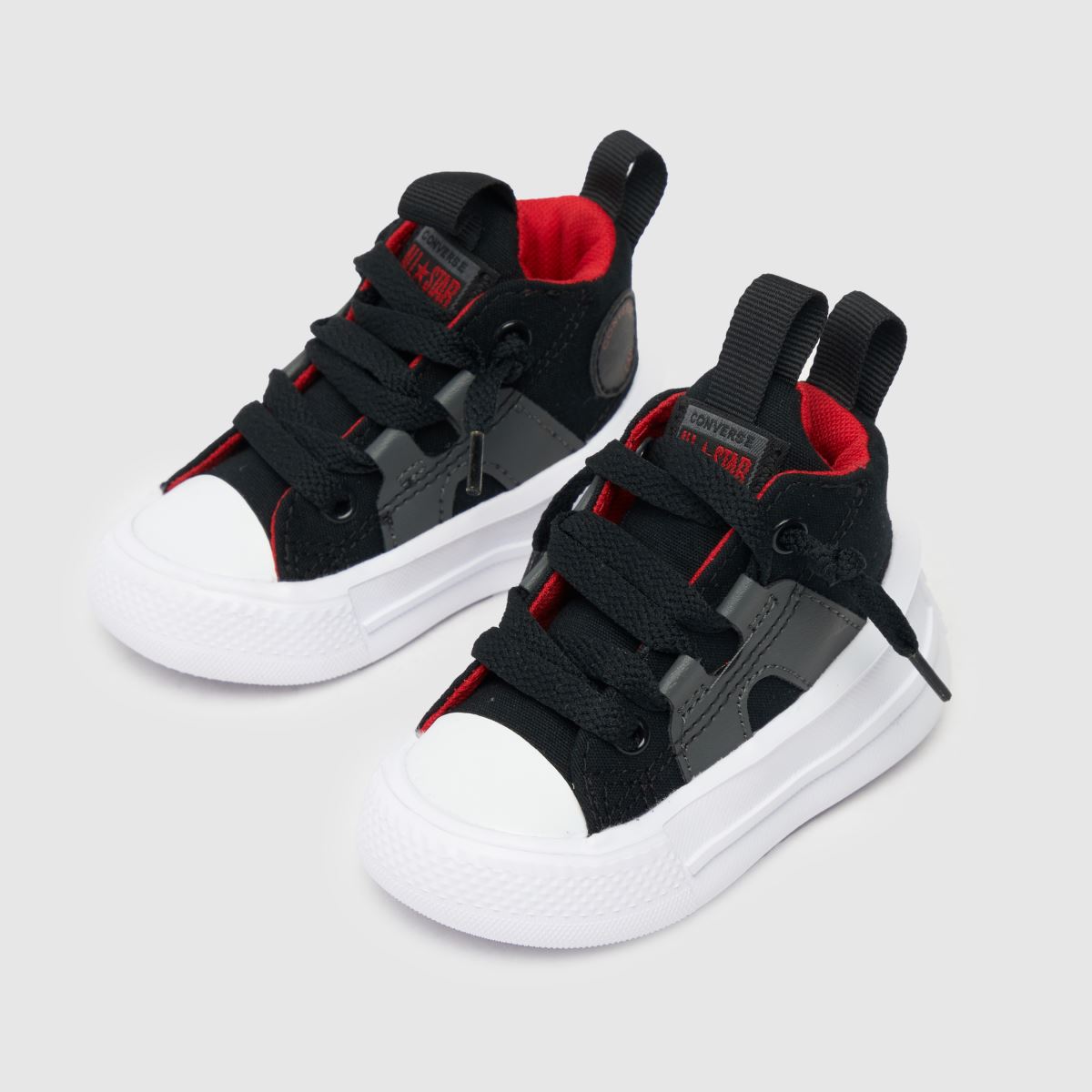 Converse svarta och vita All Star Ultra pojkar småbarnsskor