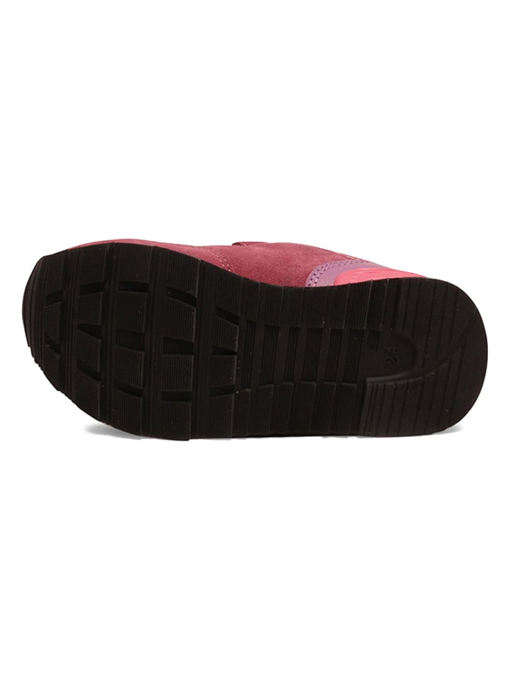 bisgaard Leder-Sneakers in Pink günstig kaufen
