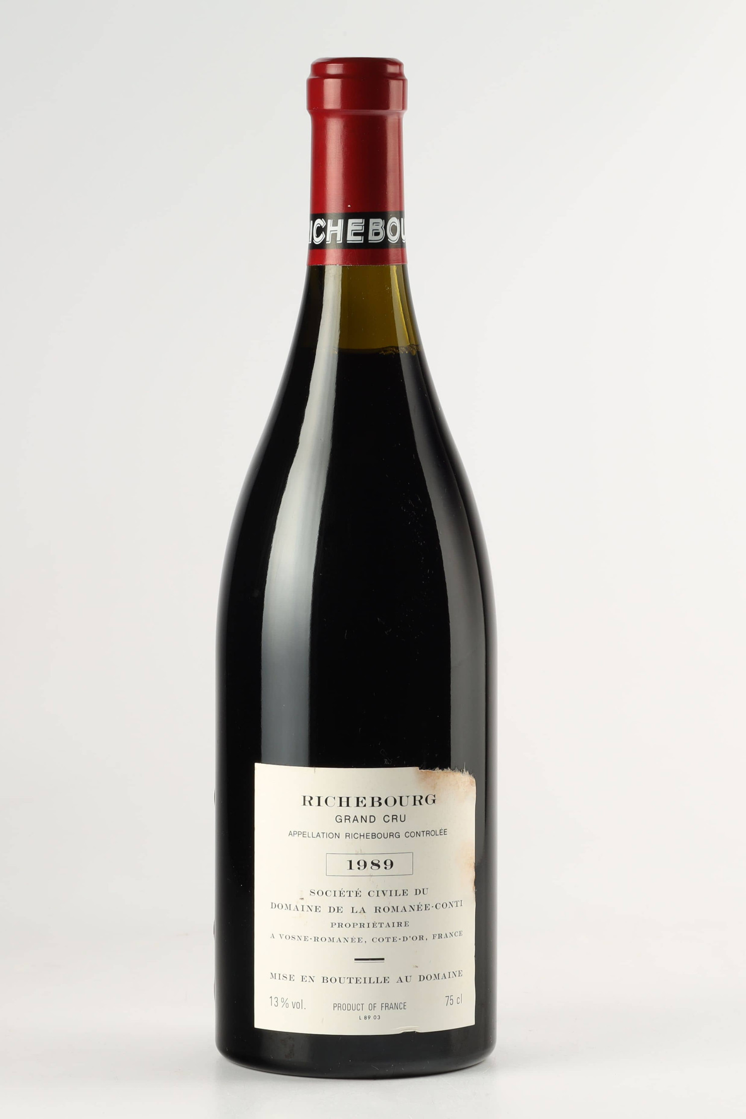 Domaine De La Romanee Conti 1989, Richebourg