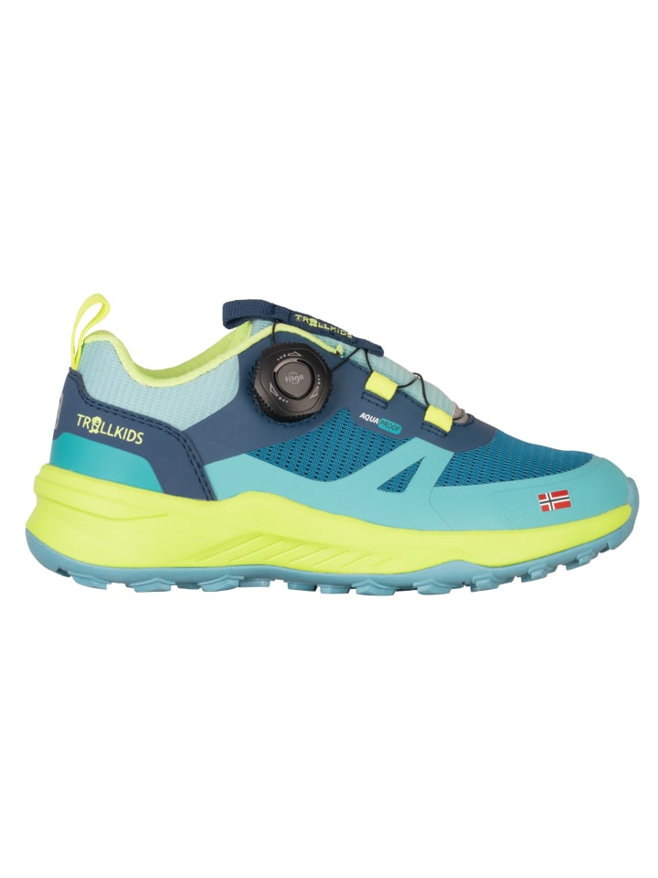 Trollkids Wanderschuh Hiker Low Trollfjord in harbor blue günstig kaufen