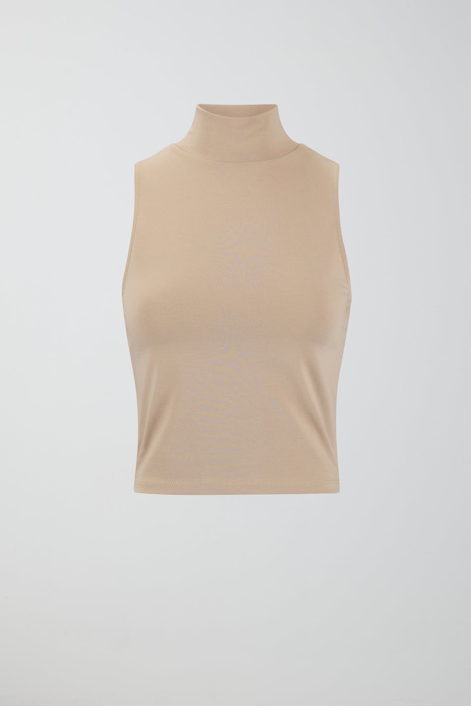 Cropped polo tank