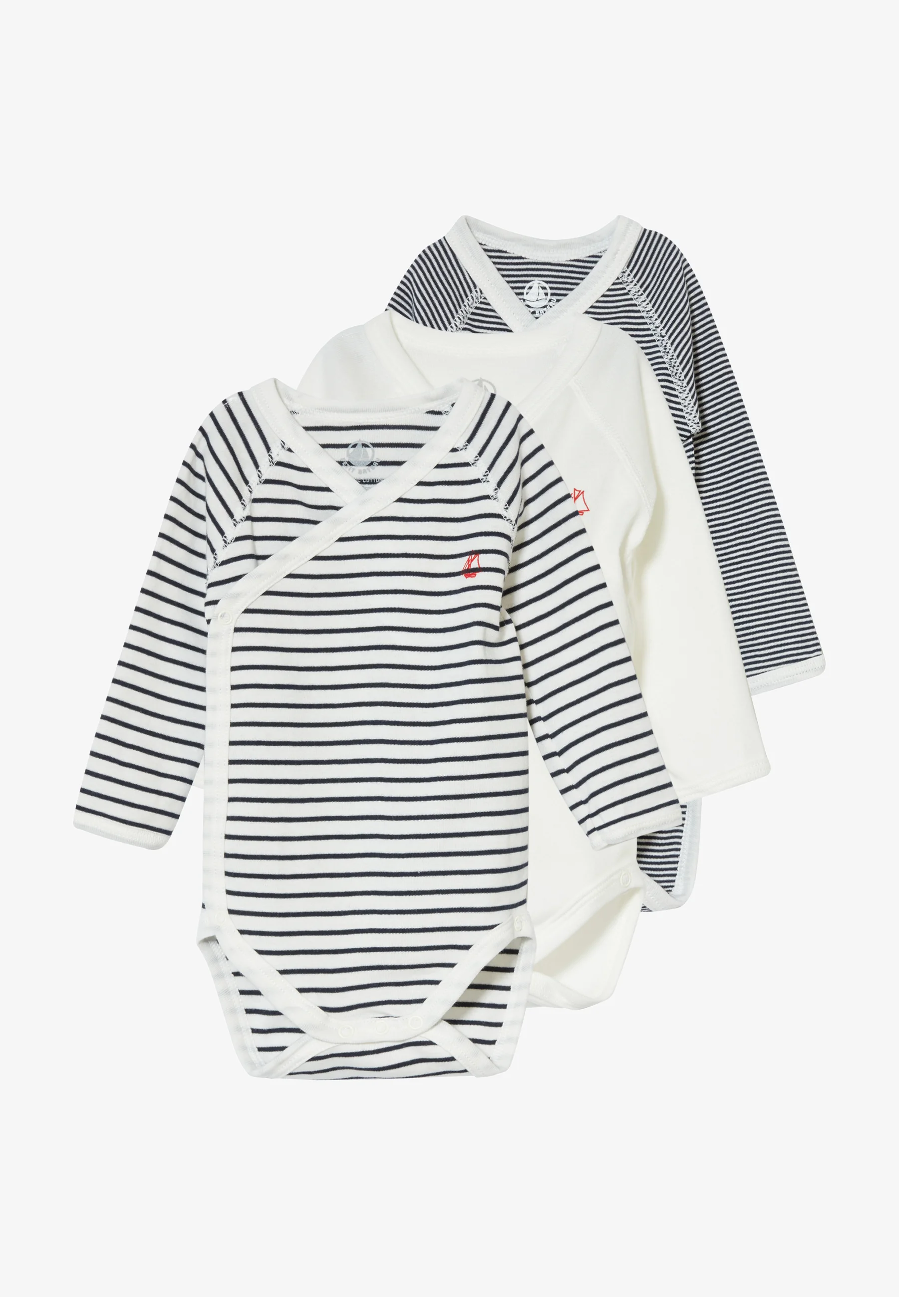 Petit Bateau NAISS 3 PACK - Body