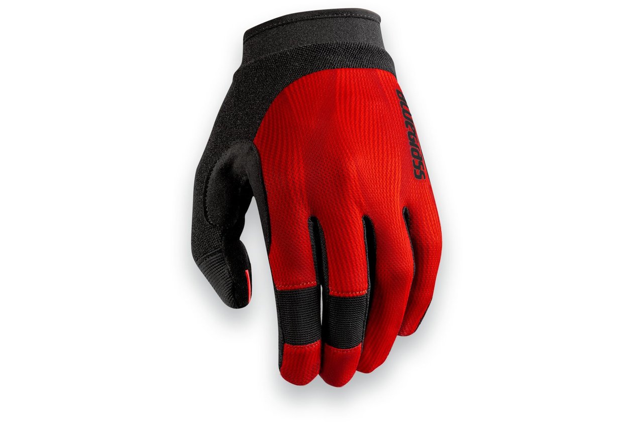 Bluegrass React Langfinger Handschuhe - red - 2023
