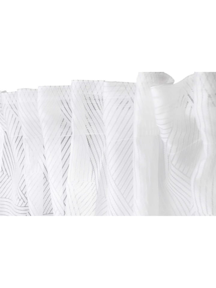 ESPRIT Transparenter Schlaufenvorhang BETHANY in Weiß günstig kaufen 130x250 cm
