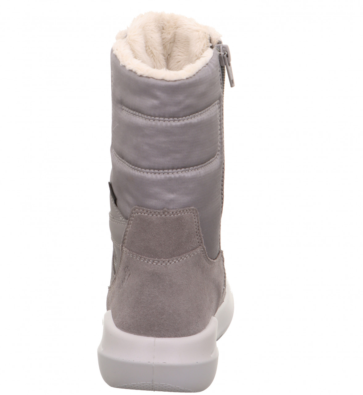 TWILIGHT - Hellgrau Stiefel mit Reißverschluss