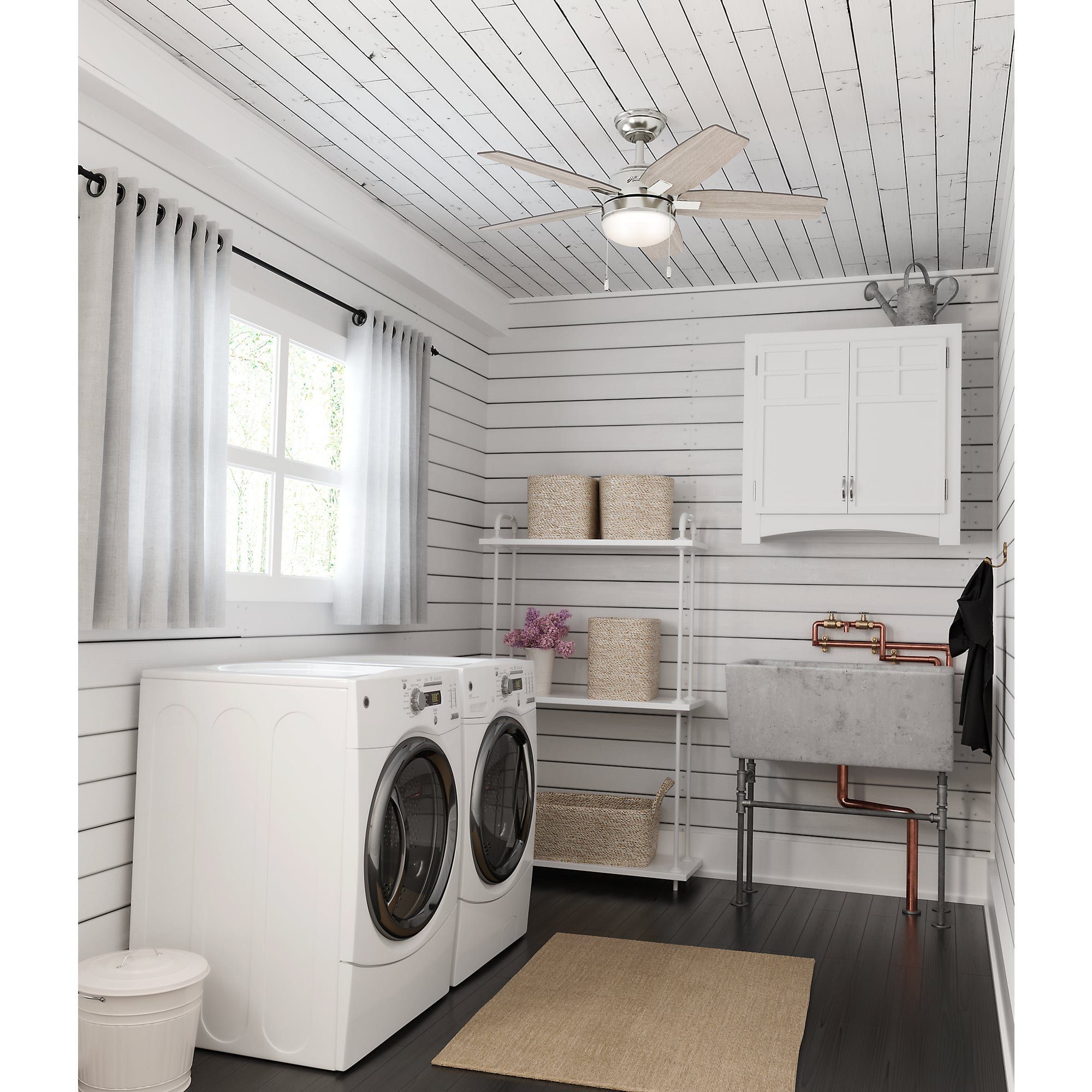 Hunter Deckenventilator Arcot, Mit Zugschnur