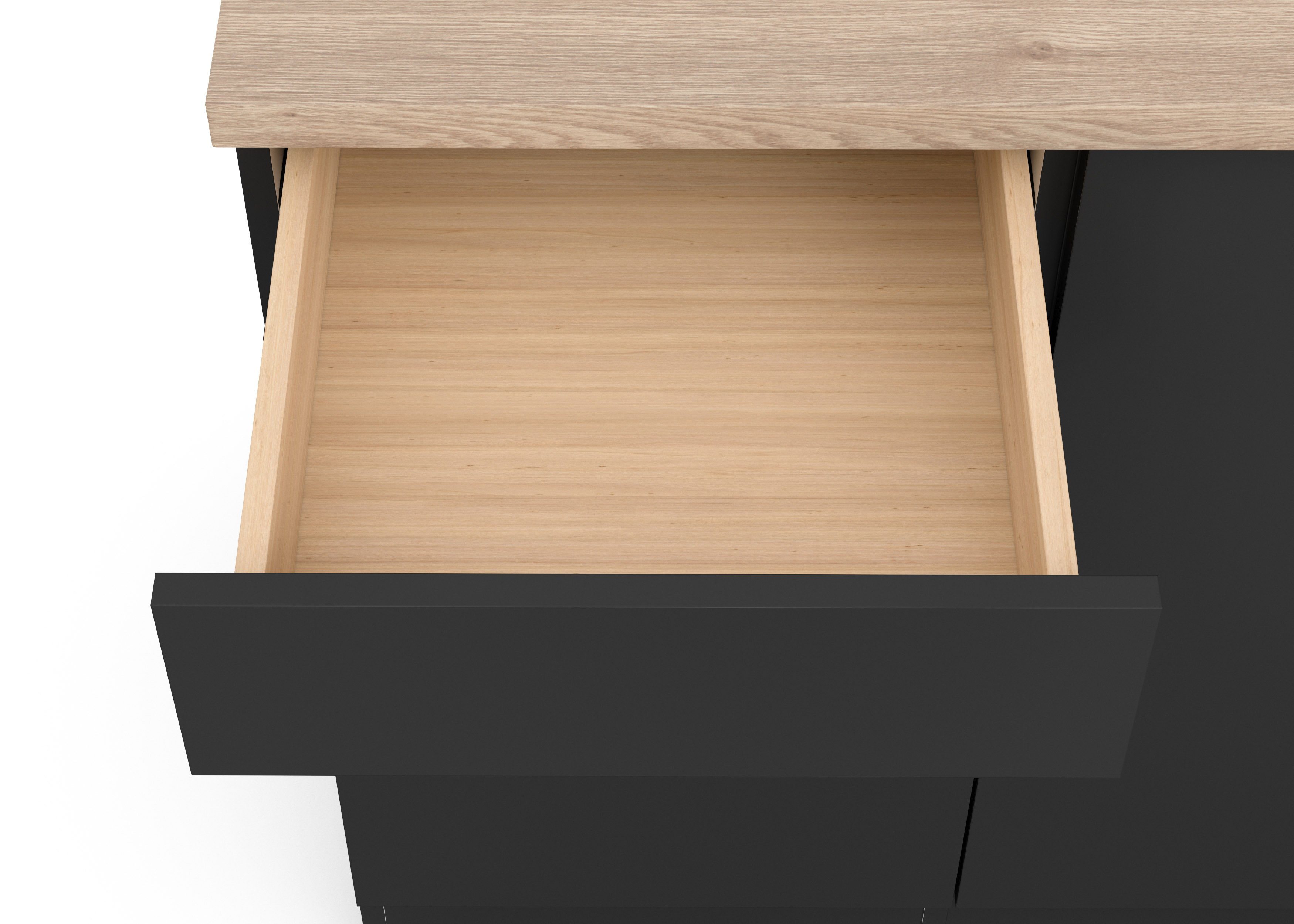 OPTIFIT Küche Safeli, Breite 210 cm, wahlweise mit oder ohne Hanseatic-E-Geräte