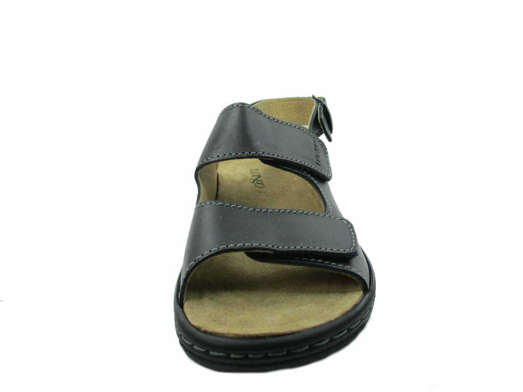 LONGO Komfort Sandalen schwarz