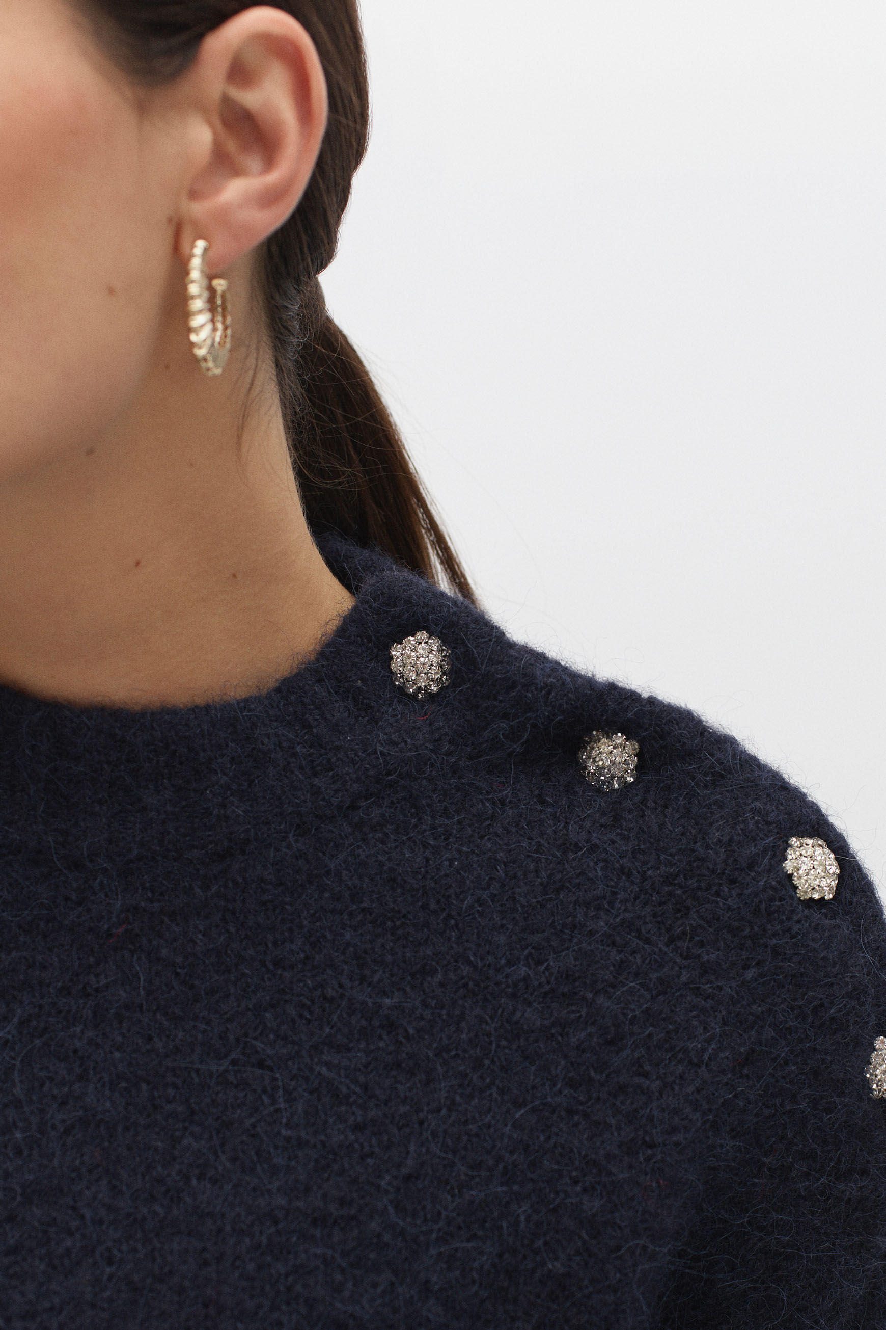 pull grace bleu marine femme