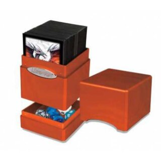 Deck Box Satin Tower Hi-Gloss Pumpkin