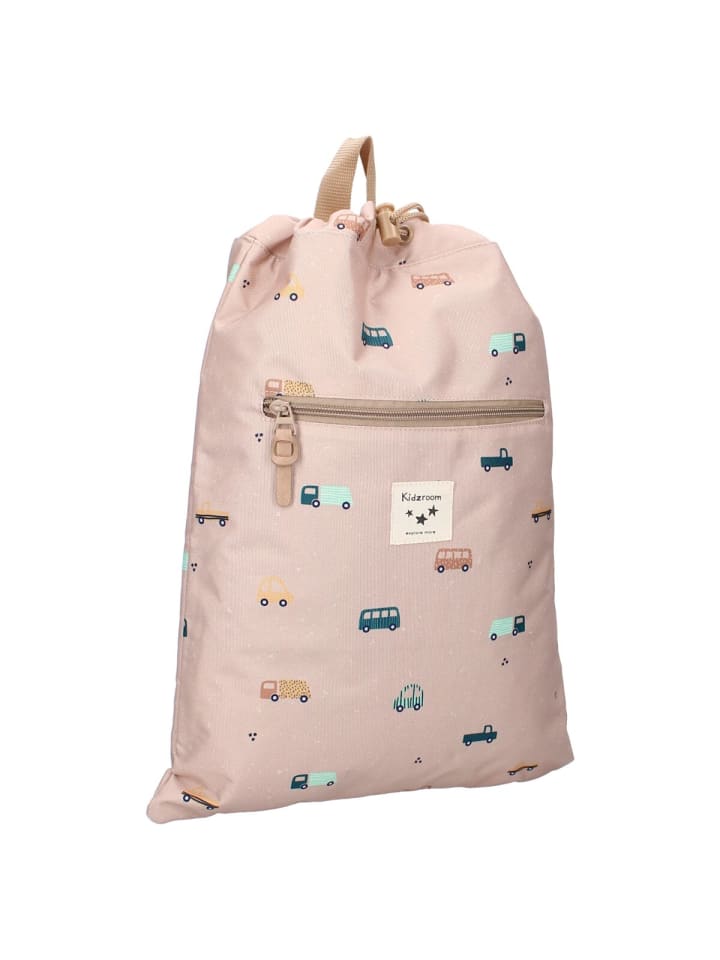 COFI 1453 Kidzroom Sportbeutel Prague Sweet Cuddles Cord-Turnbeutel in Rosa günstig kaufen 32 cm