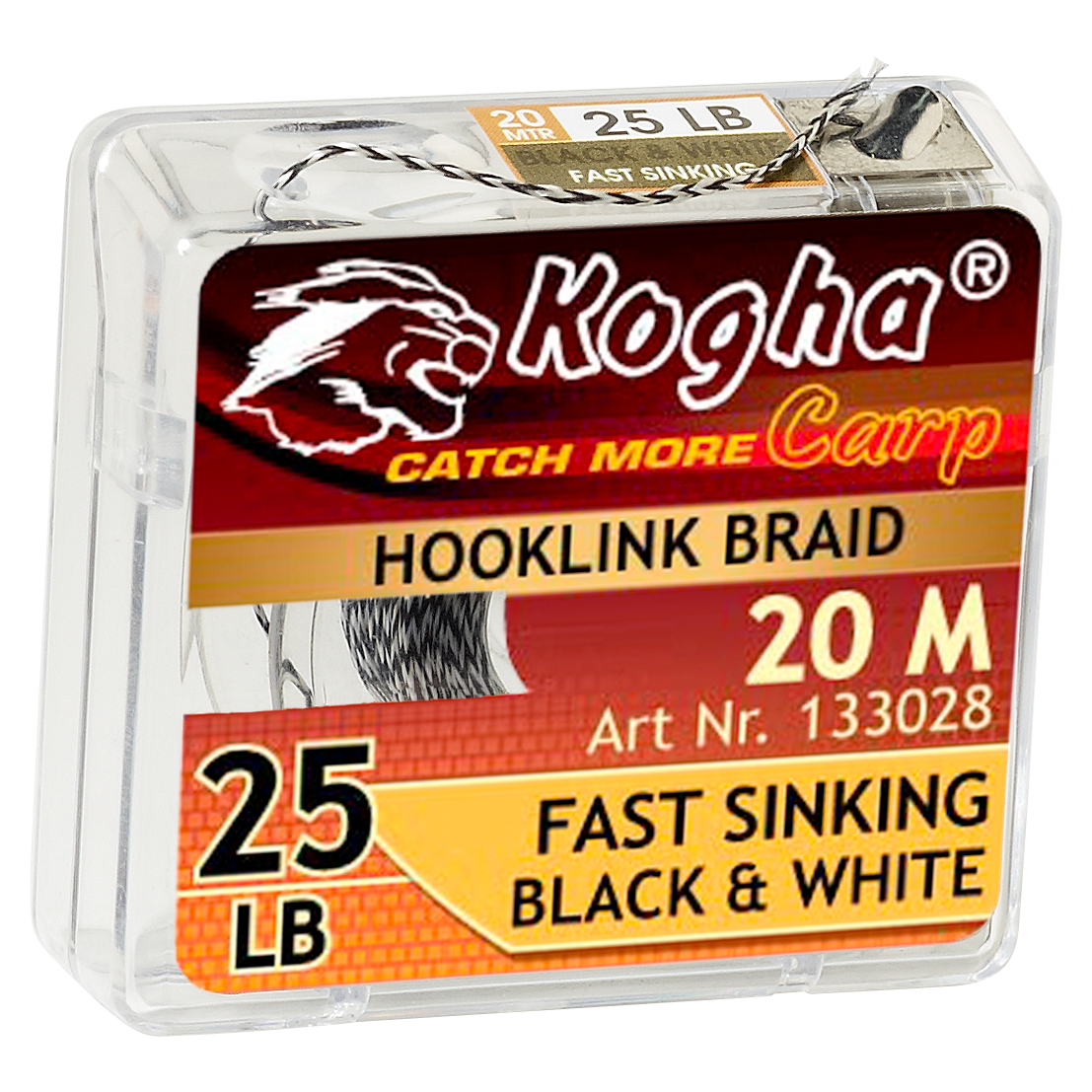 Kogha Carp Fast Sinking (black & white)