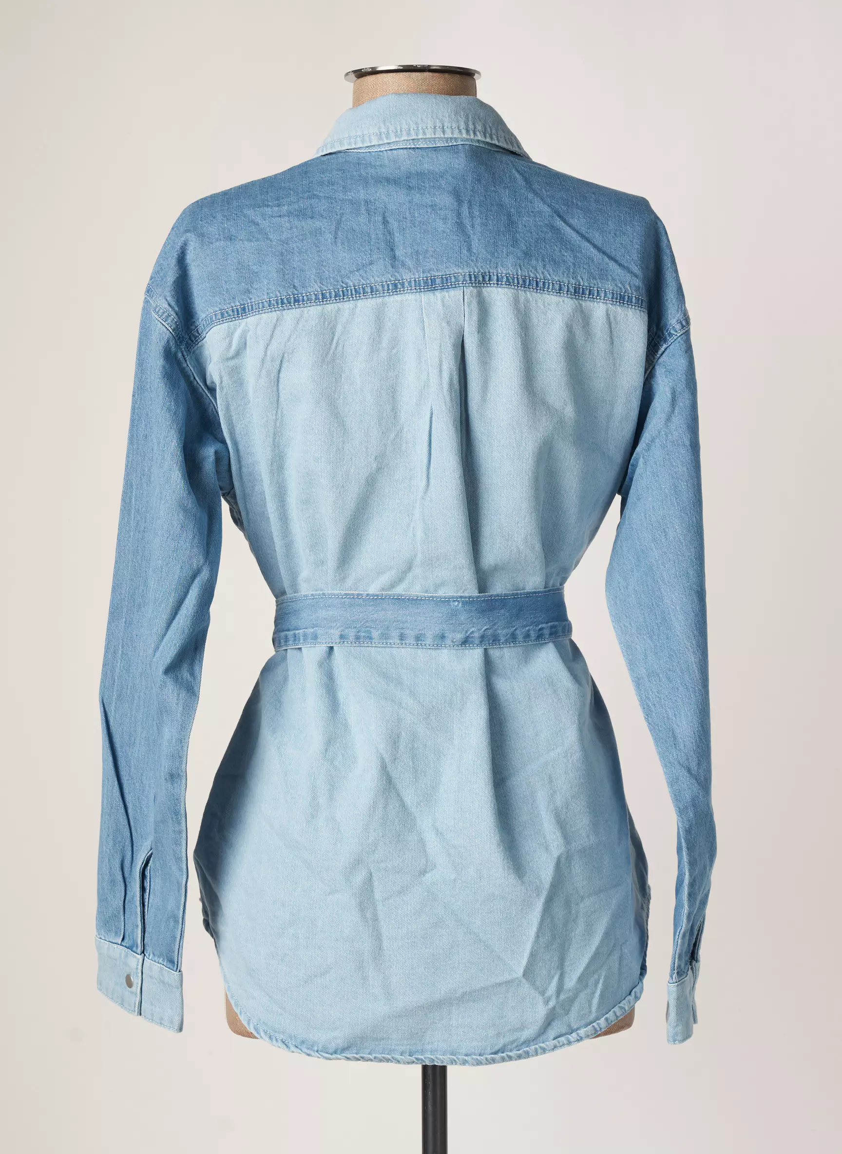 Vila Chemisiers Femme couleur bleu
