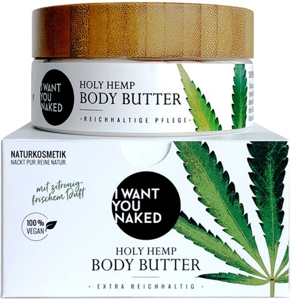 I Want You Naked Holy Hemp Körperbutter