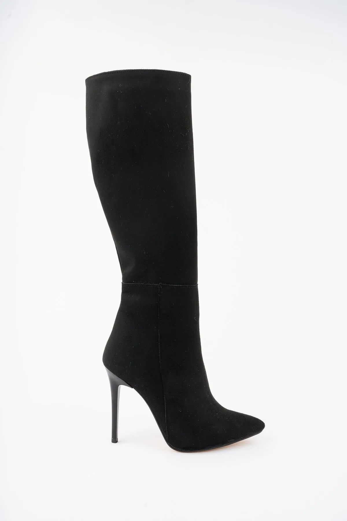 MUGGO  Florence Guaranteed Damenstiefel mit dünnem Absatz und spitzer Zehenpartie und seitlichem Reißverschluss