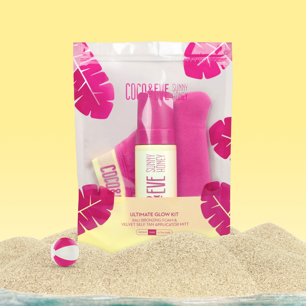 coco & eve Sunny Honey Ultimate Glow Kit - Dark Coffret
